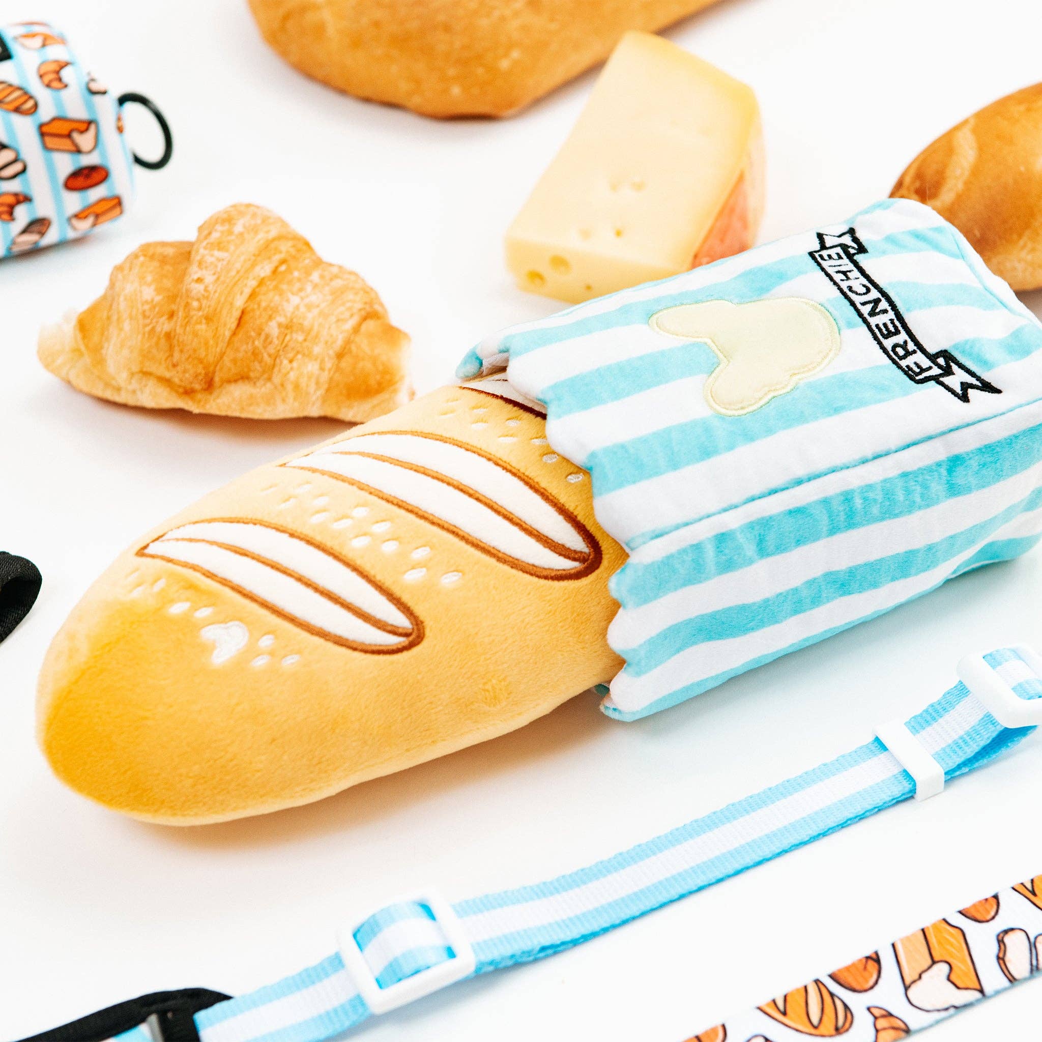 Frenchie - Frenchie Plush Toy - Baguette: OS